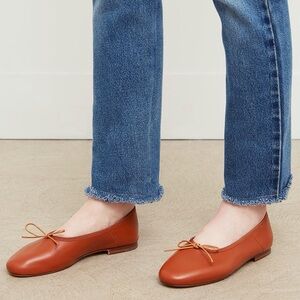 Mansur Gavriel Ballerina Flats Dream Ballerina Leather Ballet Flat 37.5